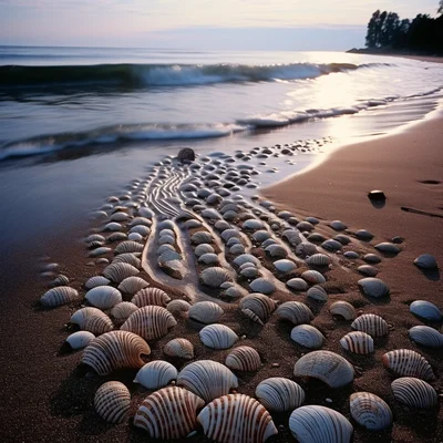 Land Art Photo by Andy Goldsworthy Sound-emitting she