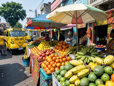 Tropical Produce Rainbow