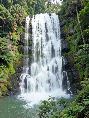 Waterfall silk