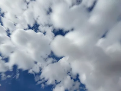 Cloud movement blur