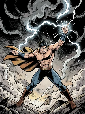 Hero summoning storm