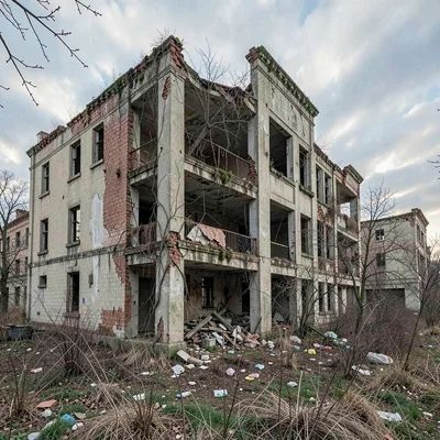 Abandoned building