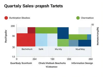 Sales targets bullet chart