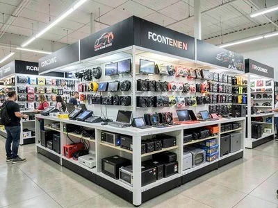 Electronics store display