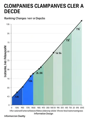 Company ranking slope chart