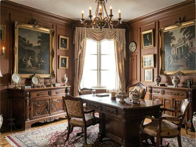 Interior antique process