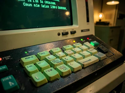 ADM-3A Keyboard Worn Keycaps