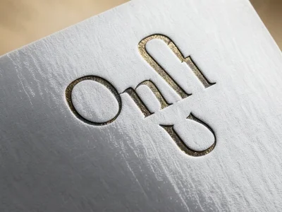Blind emboss on white cotton paper, image visible only through shadow and highli