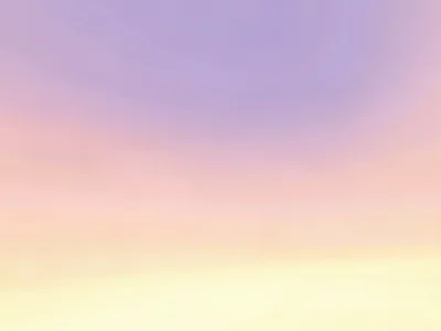 Soft mesh gradient blending peach lavender and butter-yellow into a gentle horiz