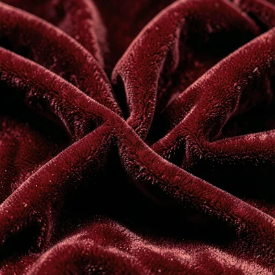 Crushed velvet texture extreme close-up, pile pattern abstract