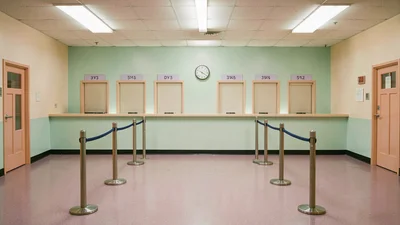 DMV Service Counter No. 1