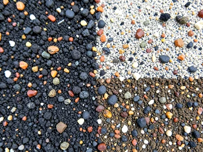 Sorting gradient from coarse to fine