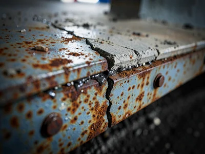 Parking garage concrete expansion joint, sealant cracking with age