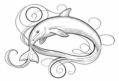 Dolphin water trails flourished