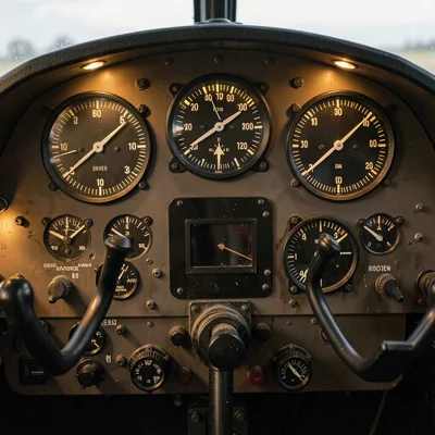 Dual Control Cockpit Symmetrical Panel