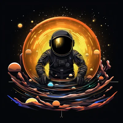 Black Tee render. Design Combine Bitcoin logo flying