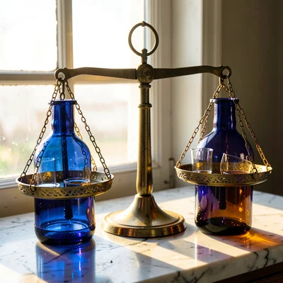 Brass Scale and Cobalt