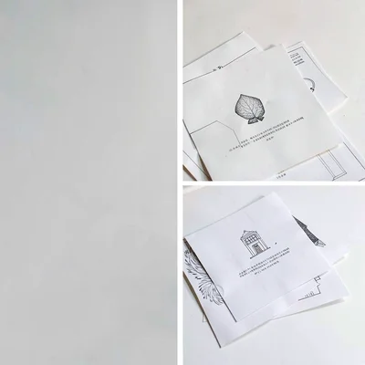Sidebar montage of two stacked tracing-paper overlays revealing layered concepts