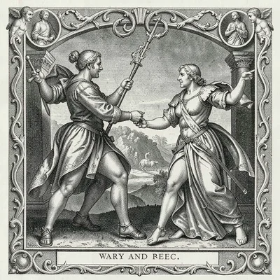 War and Peace as opposing figures