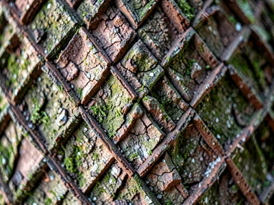 Ash tight diamond pattern