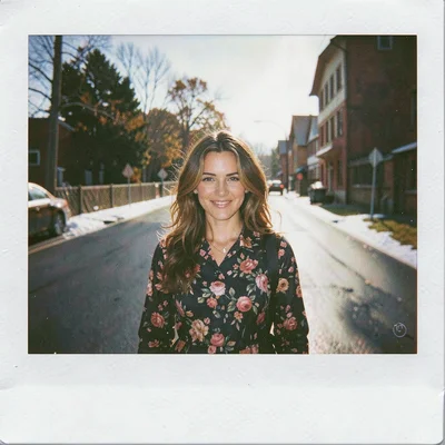 Travel Polaroid aesthetic