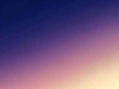 A twilight gradient: deep indigo flowing through dusty purple to rose gold at th