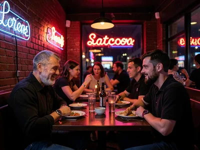 Late night diner neon