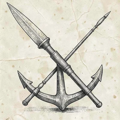 Scrimshaw whaling tools