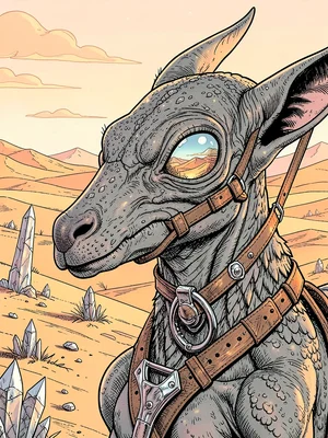 Portrait of the Desert Mount