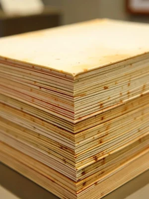 Stack of sun-faded summer novels, yellowed page edges, reading texture