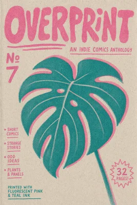 OVERPRINT comics zine cover