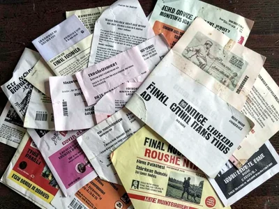 Junk mail pile of expired offers, the unread commerce, FINAL NOTICE from months 
