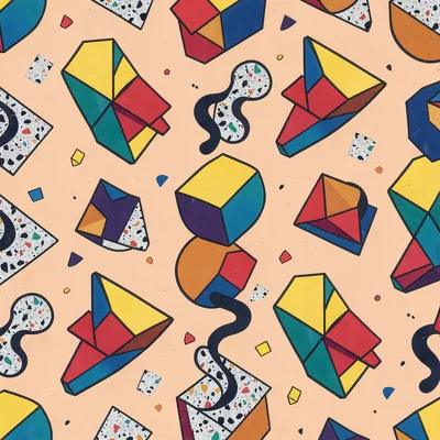 Memphis eighties wallpaper