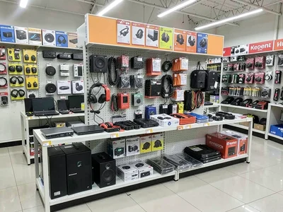 Electronics store display