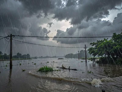 Flooding beginning as monsoon rain continues