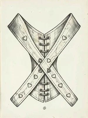 Scrimshaw corset busk