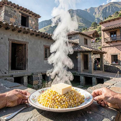Cusco Inca-colonial interface, stone empire dialogue, Steam rising from fresh ch