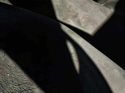 Morning shadow long stretching