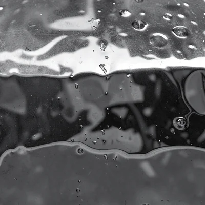 Metal surface distorted