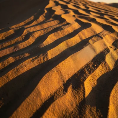 Ventifact surface, rock face polished and faceted by wind-driven sand, mirror-sm