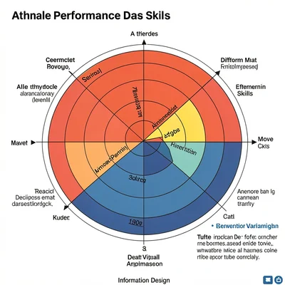 Athlete performance radar chart
