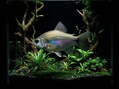Planted Aquascape Miniature Forest