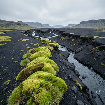 Moss-Obsidian Edge Line