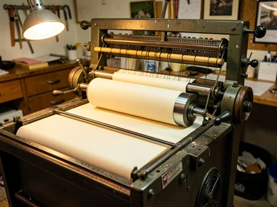 Cylinder Press Roller Advancing