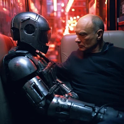 Nan goldin photo intimate photo of robocop