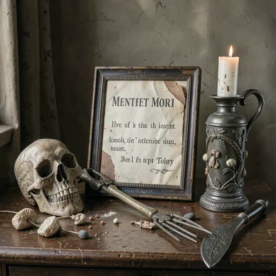 Memento mori still life