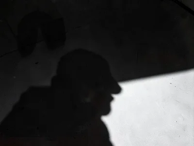 Cast shadow revealing hidden form
