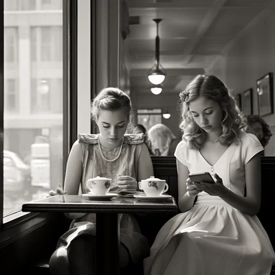 Photo in the style of Vivian Maier 2020 - Digital Dre