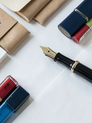 Platinum Fountain Pen Nib Macro