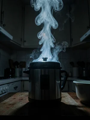 Pressure Cooker Steam Column